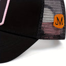 Boné Trucker Majin Buu DBZ | Tela Rosa e Patch Bordado Exclusivo