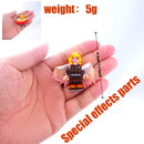 Lego Rengoku Hashira da Chama | Blocos de Montar Efeito Fogo Full Set