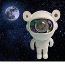 Projetor Astronauta de Galáxia e Céu Estrelado | RGB LED, Controle Remoto e Função Bluetooth
