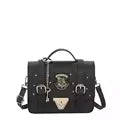 Bolsa satchel carteiro hogwarts estilo uniforme bruxo