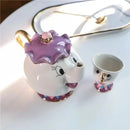 Conjunto de Chá Disney A Bela e a Fera | Bule Madame Samovar e Xícara Zip (Cerâmica/Porcelana)