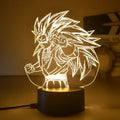 Luminária LED Dragon Ball  Z | Decoração Quarto Gamer/Anime