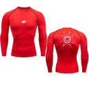 Camiseta Compressão Preto - Selo da Raposa de Nove Caudas (Naruto)