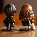 Action figure: bonecos colecionáveis harry potter, hermione e ron (vendidos separadamente) | 10cm