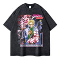 Camiseta unissex vintage gyzeppe (jojo's bizarre adventure)
