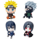 Figuras Naruto | Naruto, Kakashi, Sasuke e Itachi PVC (9cm)
