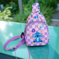 Bolsa Tiracolo Stitch e Angel | Sling Bag Nylon | Lilo & Stitch