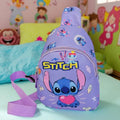 Bolsa Tiracolo Stitch e Angel | Sling Bag Nylon | Lilo & Stitch