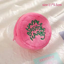 Mini bolsa chaveiro de pelúcia harry potter (bolo de aniversário de hagrid)