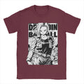 Camiseta Androide 18 Dragon Ball Z (Estilo Mangá) | 100% Algodão Unissex