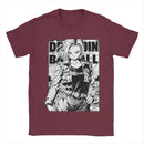 Camiseta Androide 18 Dragon Ball Z (Estilo Mangá) | 100% Algodão Unissex
