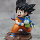 Action Figure Goku Criança com Puar | Dragon Ball Z