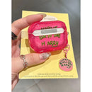 Capa protetora para fone de ouvido sem fio (modelo bolo de aniversário harry potter) Gen 4/Pro 2/Gen 3/Gen 2