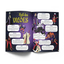 Livro de Passatempos Disney Vilões Pixel | +60 Atividades Enigmas Labirintos