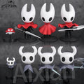 Kit 3 Figuras Hollow Knight 12cm | Set Hornet, Cavaleiro Vazio e Companheiro