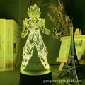 Abajur 3D LED Dragon Ball Z | Luminária Dragon Ball, Decoração Perfeita para Fãs