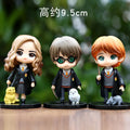 Action figure: bonecos colecionáveis harry potter, hermione e ron (vendidos separadamente) | 10cm
