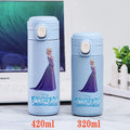 Copo/Garrafa Térmica Disney Princesas Frozen 320ml/420ml | Inox Portátil