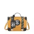 Bolsa satchel carteiro hogwarts estilo uniforme bruxo