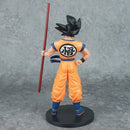 Action Figure Goku Bastão Mágico | Modelo Clássico Dragon Ball | 22cm