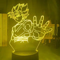 Luminária LED Dragon Ball  Z | Decoração Quarto Gamer/Anime