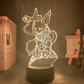 Luminária LED Dragon Ball  Z | Decoração Quarto Gamer/Anime