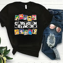 Camiseta Cartoon Network Clássicos | Estampa Full Personagens Nostalgia Geek