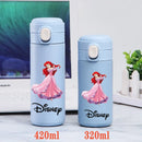 Copo/Garrafa Térmica Disney Princesas Frozen 320ml/420ml | Inox Portátil
