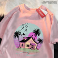 Camiseta Kame House Dragon Ball| Estilo Retrô, 100% Algodão e Loose Fit
