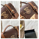 Bolsa satchel carteiro hogwarts estilo uniforme bruxo