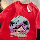 Camiseta Kame House Dragon Ball| Estilo Retrô, 100% Algodão e Loose Fit