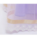 Vestido Rapunzel Princesa Disney (Luxo) | Fantasia Infantil Manga Longa Tule e Paetês