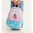 Mochila Escolar Infantil Moana Disney | Lançamento Brilhante Turquesa