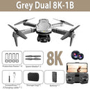 Drone V88 Profissional 8K Ultra HD com GPS | Dual Câmera, Estabilização EIS, 5G Wi-Fi e 720° Anticolisão