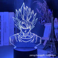 Abajur 3D LED Dragon Ball Z | Luminária Dragon Ball, Decoração Perfeita para Fãs