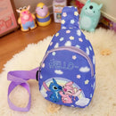 Bolsa Tiracolo Stitch e Angel | Sling Bag Nylon | Lilo & Stitch