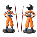 Action Figure Goku Bastão Mágico | Modelo Clássico Dragon Ball | 22cm