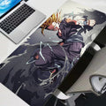 Mousepad Gamer XXL Dragon Ball Z Goku Ultra Instinto | Tapete de Mesa Antiderrapante Grande