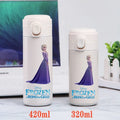 Copo/Garrafa Térmica Disney Princesas Frozen 320ml/420ml | Inox Portátil
