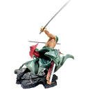 Figura Roronoa Zoro One Piece | Modelo de Ação Três Espadas 10cm