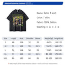 Camiseta unissex vintage gyzeppe (jojo's bizarre adventure)