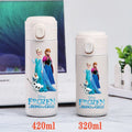 Copo/Garrafa Térmica Disney Princesas Frozen 320ml/420ml | Inox Portátil