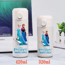 Copo/Garrafa Térmica Disney Princesas Frozen 320ml/420ml | Inox Portátil