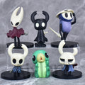 Kit 3 Figuras Hollow Knight 12cm | Set Hornet, Cavaleiro Vazio e Companheiro