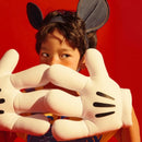 Luva de Pelúcia Mickey Mouse Disney | Acessório Cosplay Gigante