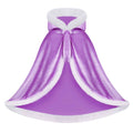 Vestido Rapunzel Princesa Disney (Luxo) | Fantasia Infantil Manga Longa Tule e Paetês