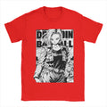 Camiseta Androide 18 Dragon Ball Z (Estilo Mangá) | 100% Algodão Unissex