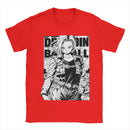 Camiseta Androide 18 Dragon Ball Z (Estilo Mangá) | 100% Algodão Unissex