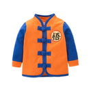 Kimono Infantil Cosplay Goku ou Gohan Dragon Ball Z | Jaqueta Festa