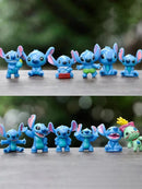 Kit Action Figure Stitch (4 ou 12 Peças) | Lilo & Stitch Colecionável